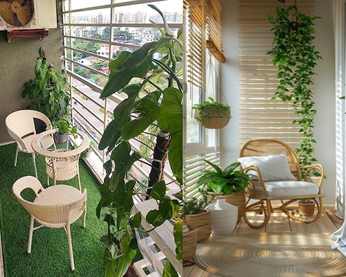 BALCONY AREA interior design concept