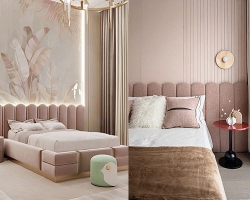 KIDS BED BACK WALL DESIGNS interior design concept